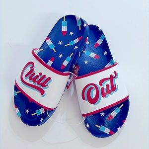 4th of July Bomb Pop Slides Patriotic, red white blue Labor Day Boy/Girl USA